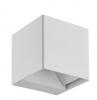 Celes Coastal Polycarbonate White Square Up & Down Wall Light